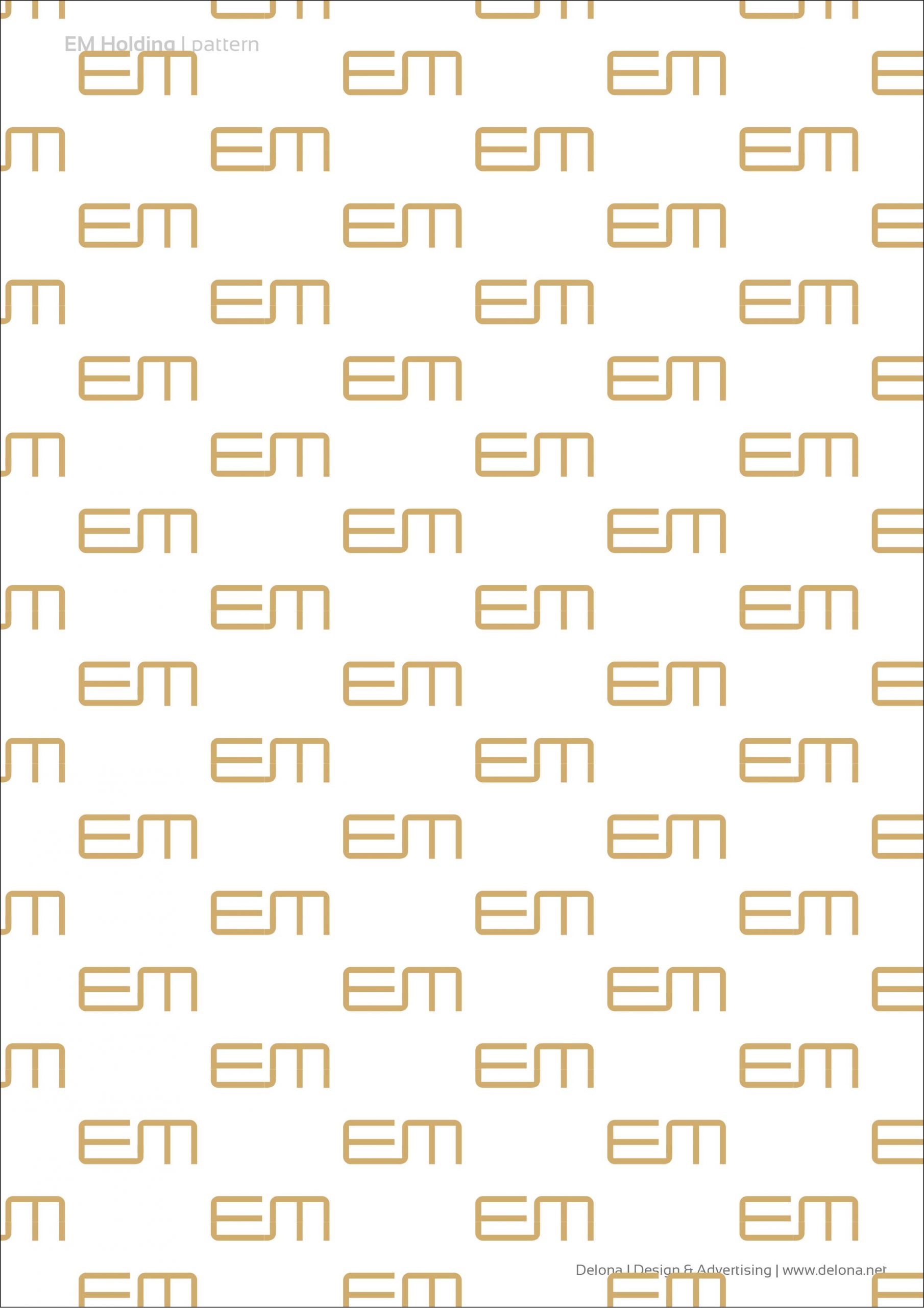 EM Holding – Stationary branding